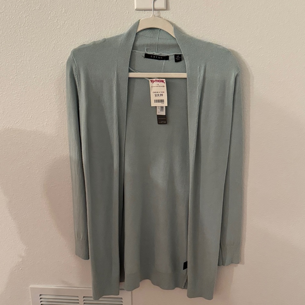 Cyrus Soft Blue Cardigan